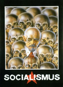 socialism postcard - Germany - 1990